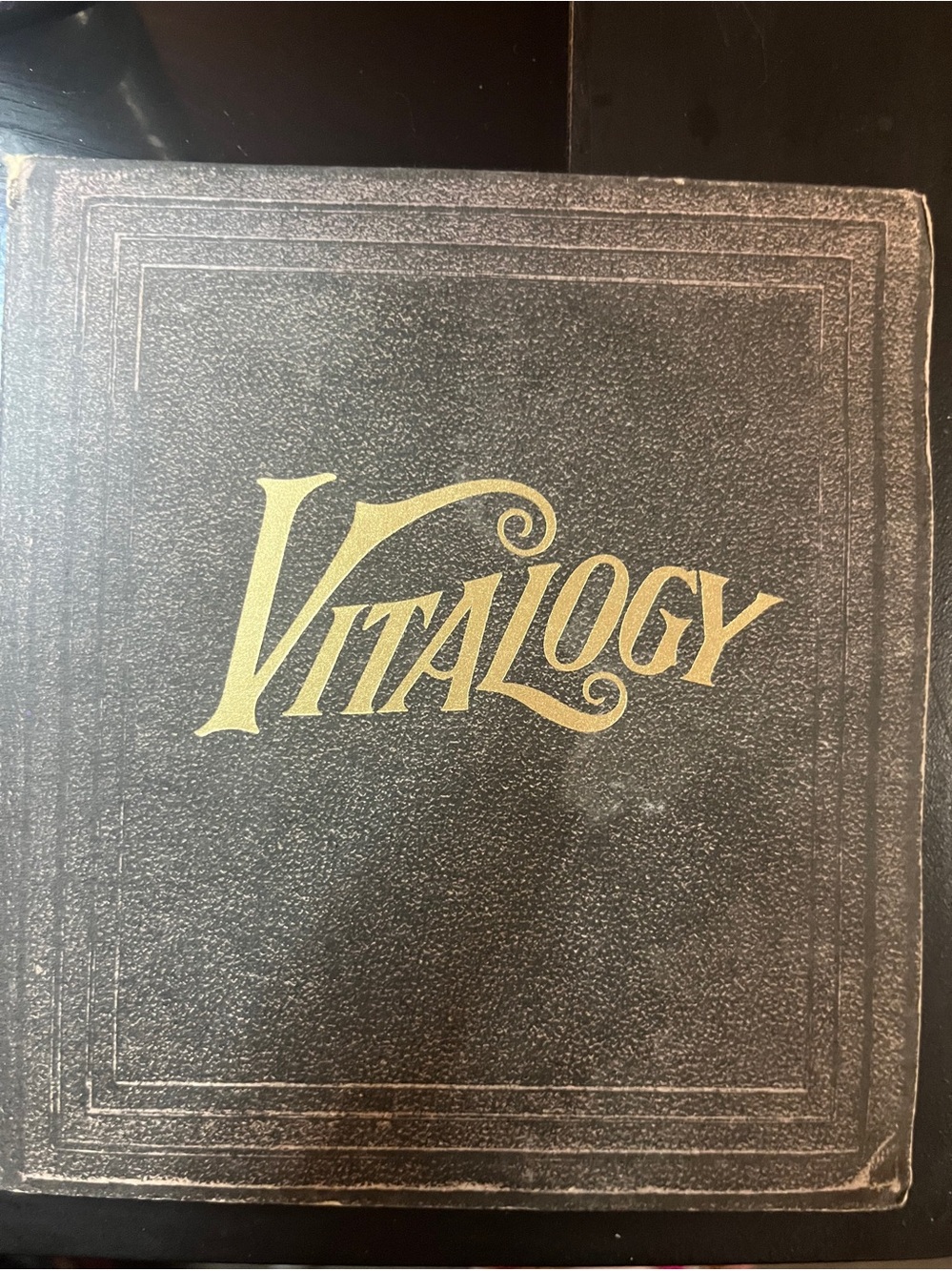 Pearl Jam Vitalogy CD 1994 classic epic vintage Y2K artsy book attached